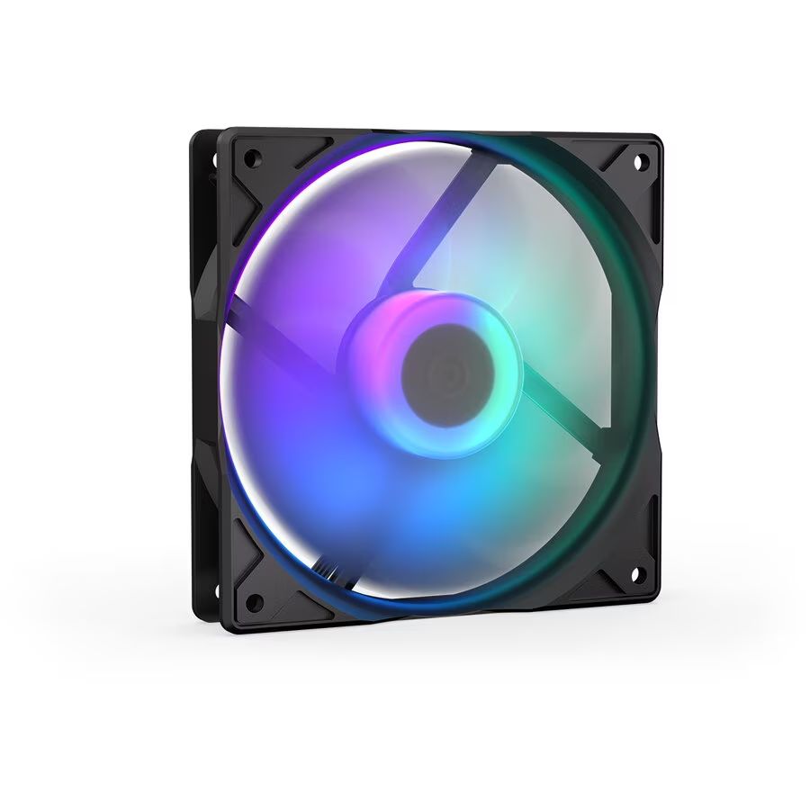 Endorfy Cooler - Stratus 120 PWM ARGB (12 cm, 4 pin, 1400 rpm, fekete) - Image 4