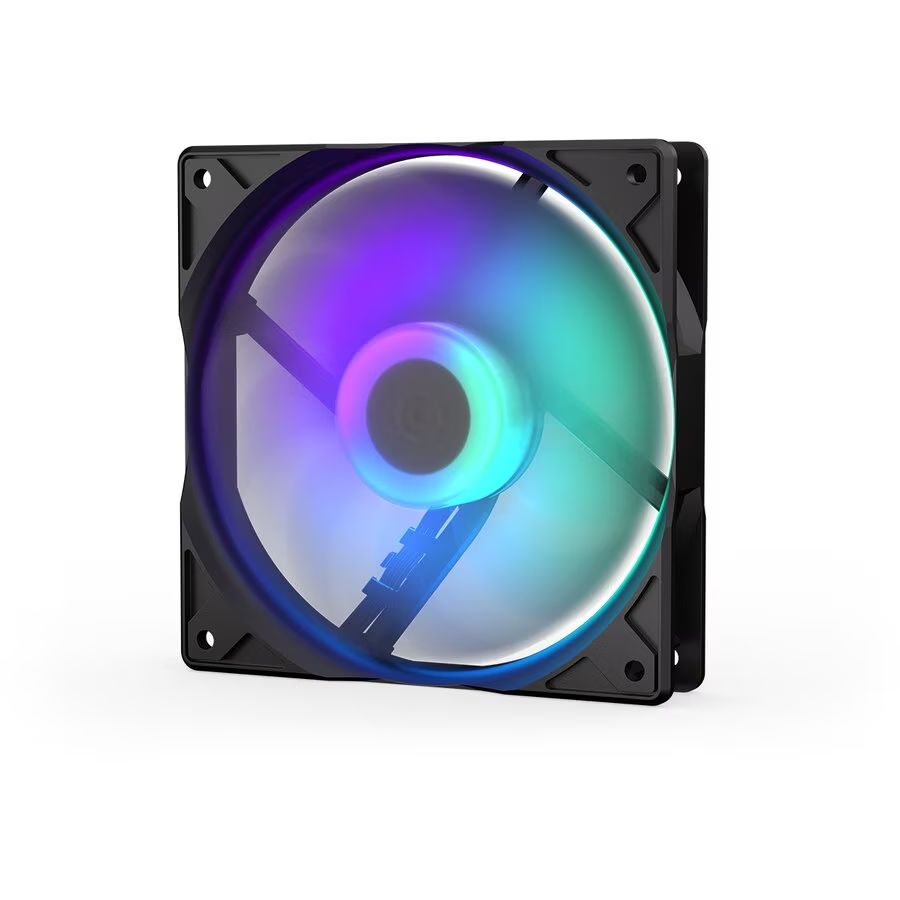 Endorfy Cooler - Stratus 120 PWM ARGB (12 cm, 4 pin, 1400 rpm, fekete) - Image 6