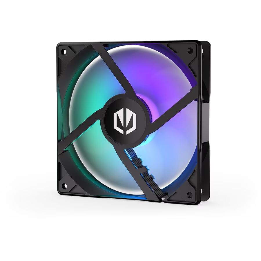 Endorfy Cooler - Stratus 120 PWM ARGB (12 cm, 4 pin, 1400 rpm, fekete) - Image 7