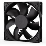 Endorfy Cooler - Zephyr 120 (12 cm, 3 pin, 1100 rpm, fekete) - Image 3