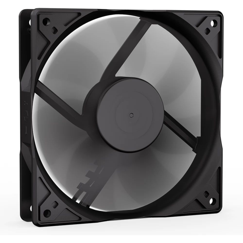 Endorfy Cooler - Zephyr 120 (12 cm, 3 pin, 1100 rpm, fekete) - Image 6