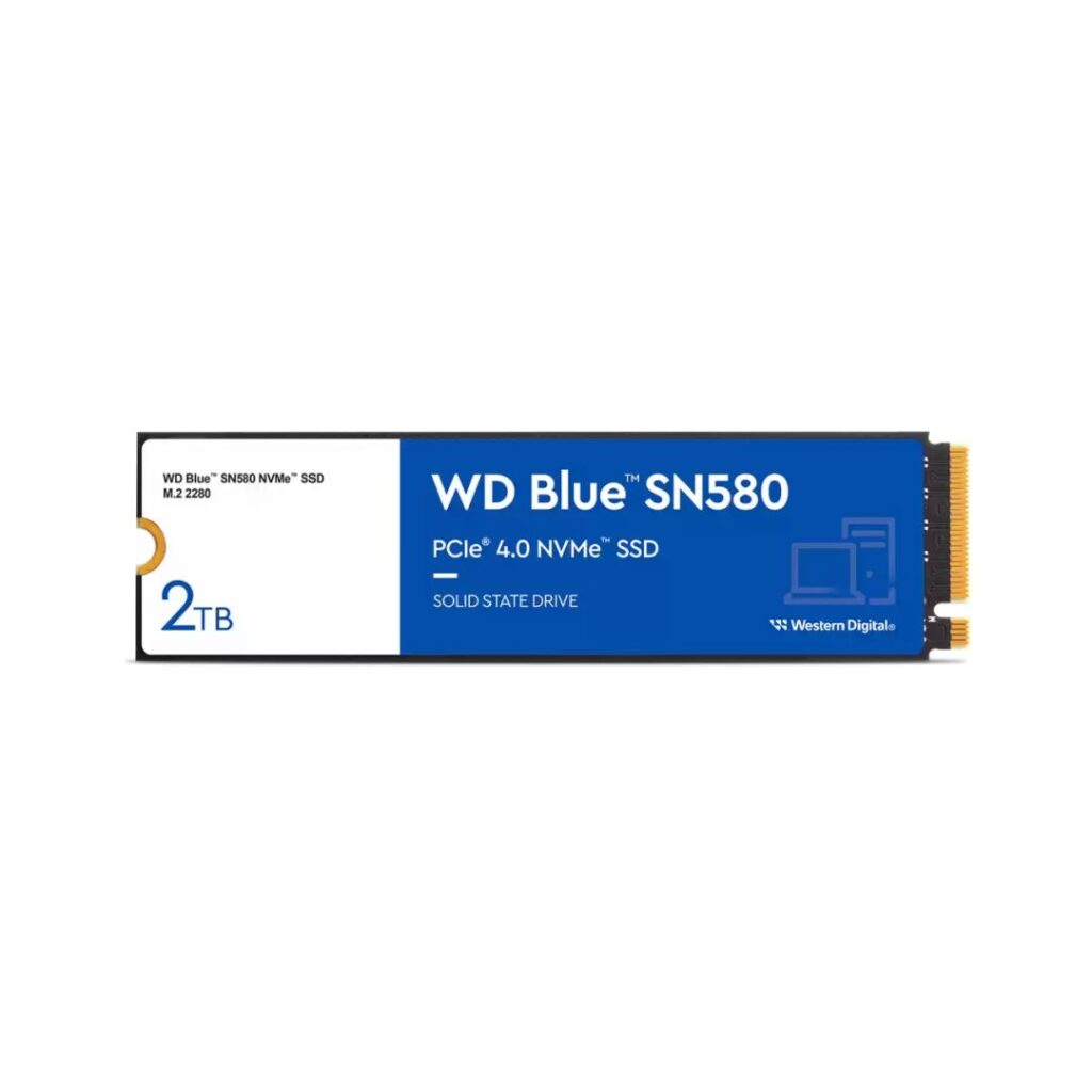 Western Digital 2TB M.2 2280 NVMe SN580 Blue - Image 1