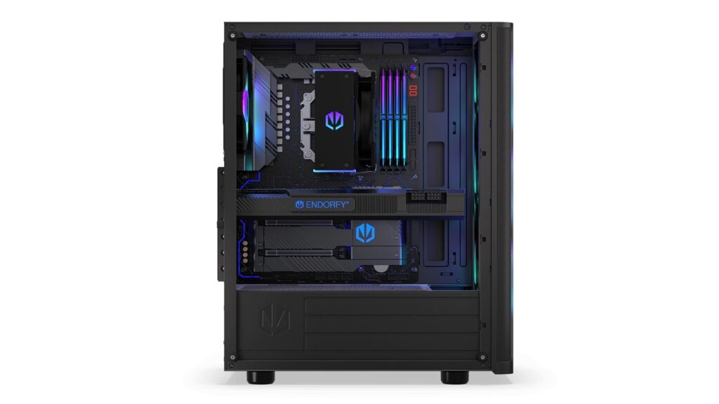 Endorfy Ventum 200 ARGB Tempered Glass Black - Image 7