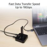 ACT AC1502 M.2 NVMe/PCIe dual SSD Docking Clone Station USB-C 3.2 Gen2 Black - Image 6