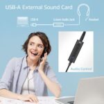 ACT AC9360 USB-A External Sound Card 2.0 USB Hangkártya - Image 6