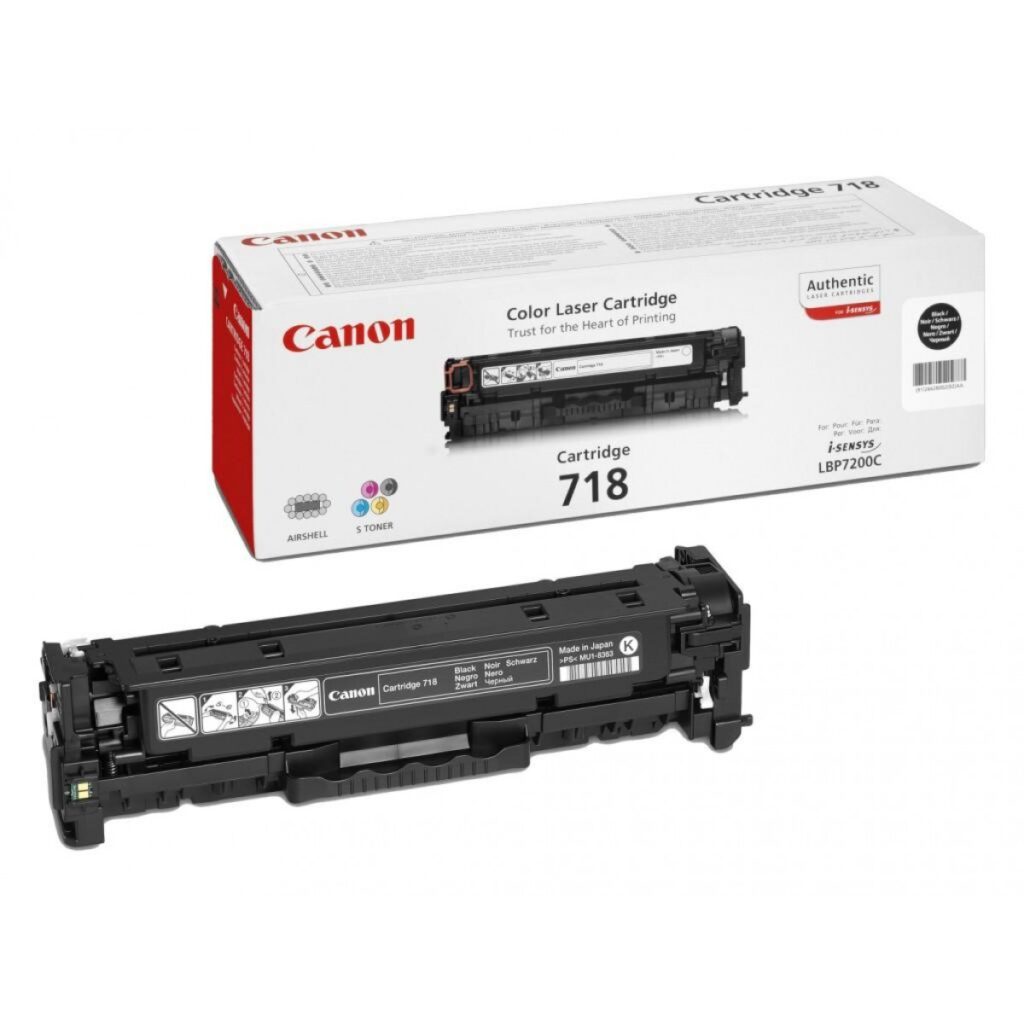 Canon CRG 718 Black toner - Image 1