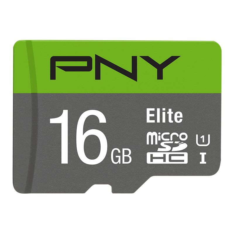 pny-16gb-microsdxc-elite-class-10-uhs-i_1.jpg PNY 16GB microSDXC Elite Class 10 UHS-I + adapterrel - Image 1