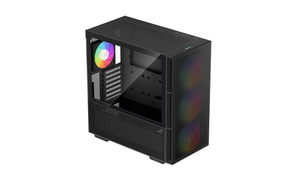 DeepCool CH560 Tempered Glass Black - Image 3