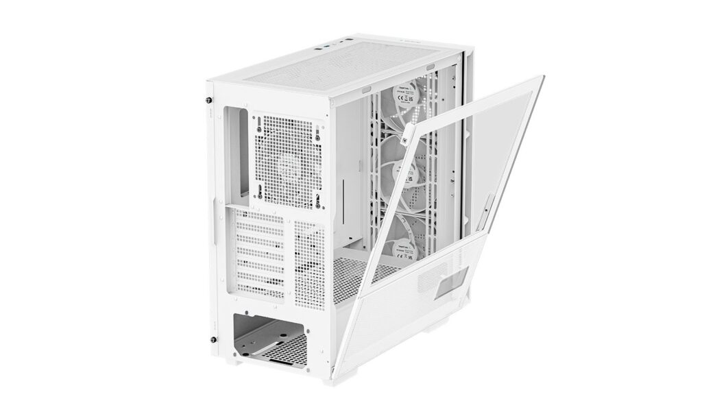 DeepCool CH560 DIGITAL WH Tempered Glass White - Image 7