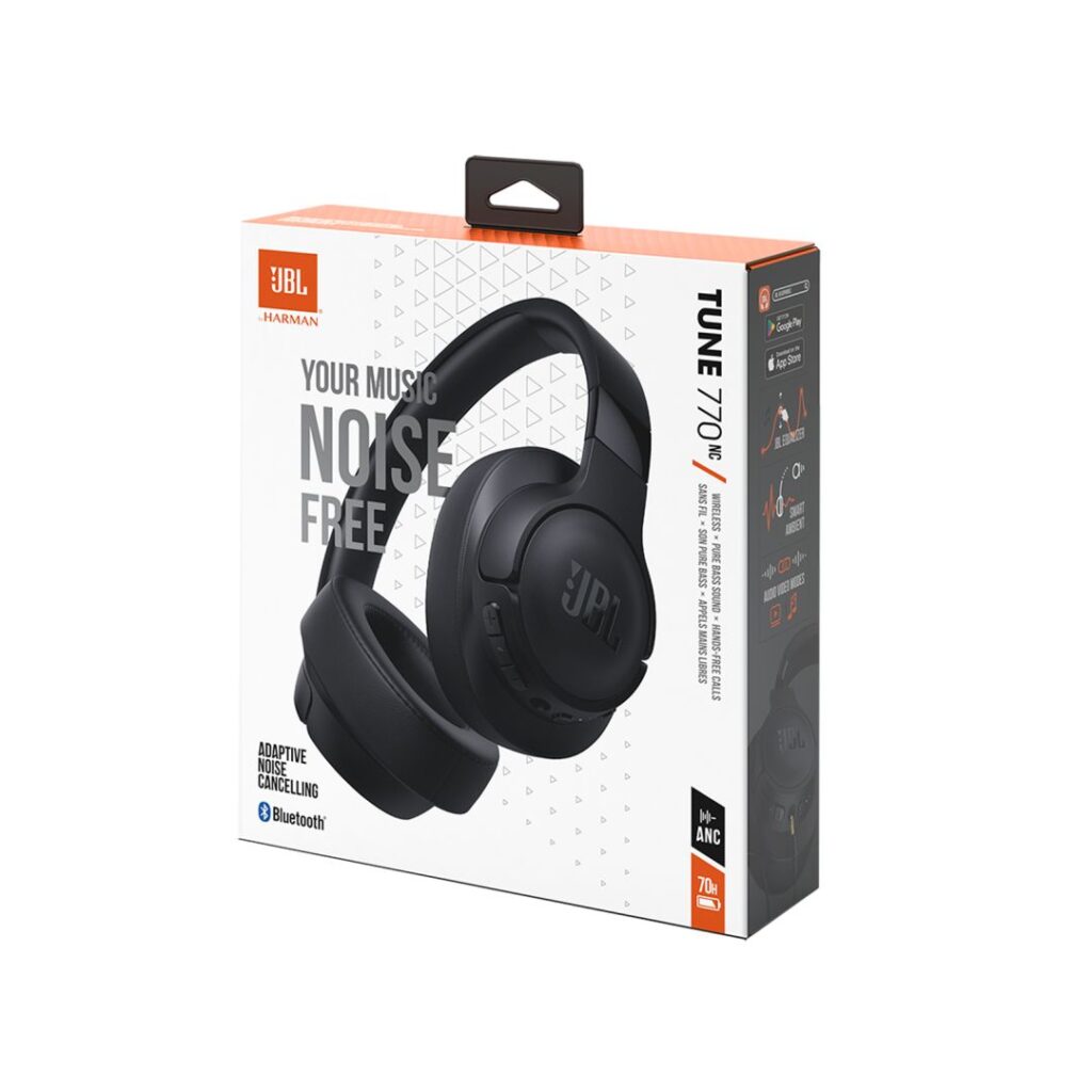JBL Tune 770NC Wireless Bluetooth Headset Black - Image 11