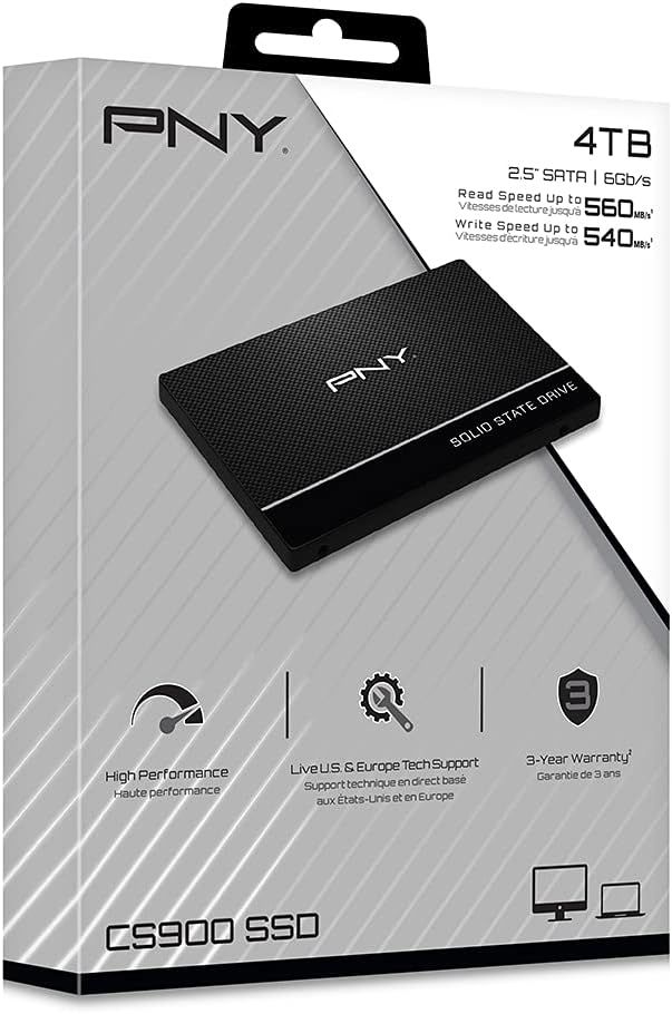PNY 4TB 2,5" SATA3 CS900 - Image 5