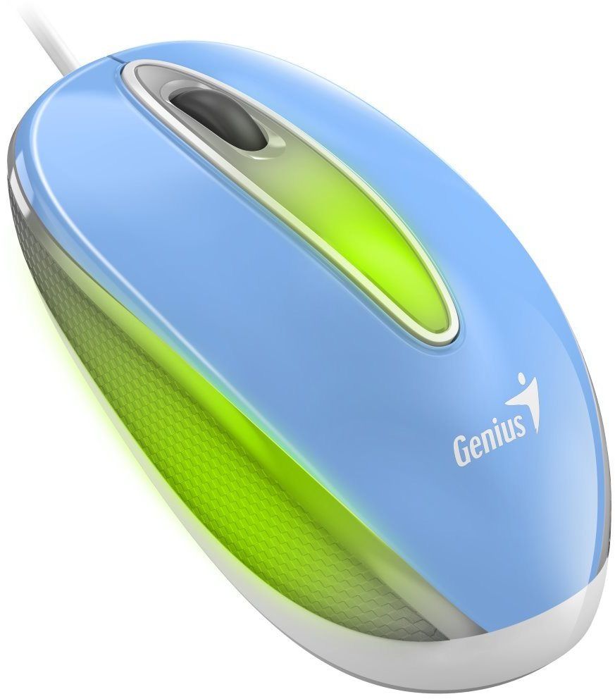 Genius DX-Mini RGB mouse Baby Blue - Image 1