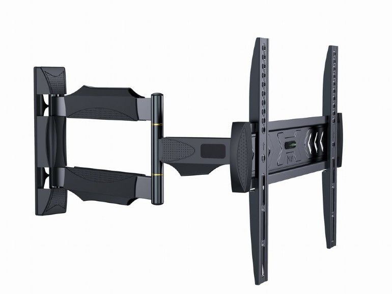 gembird-wm-55st-02-premium-full-motion-tv-wall-mount-32-55-black_1.jpg Gembird WM-55ST-02 Premium full-motion TV wall mount 32”-55” Black - Image 1
