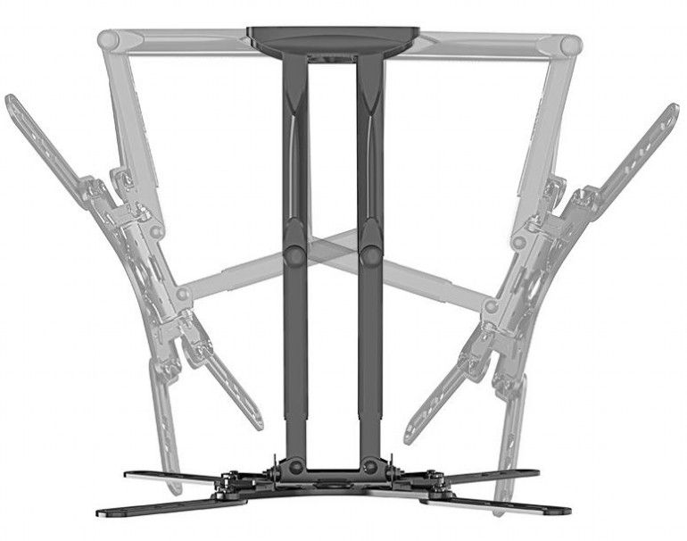 gembird-wm-60st-01-full-motion-tv-wall-mount-32-60-black_5.jpg Gembird WM-60ST-01 Full-motion TV wall mount 32”-60” Black - Image 5