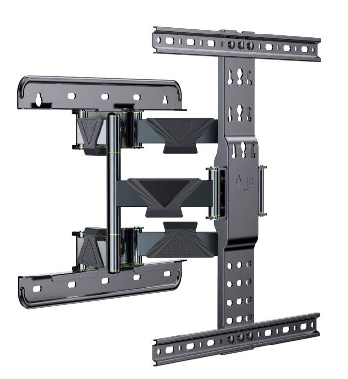 gembird-wm-65st-01-full-motion-tv-wall-mount-32-65-black_1.jpg Gembird WM-65ST-01 Full-motion TV wall mount 32”-65” Black - Image 1