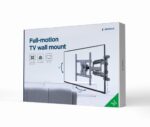 Gembird WM-75ST-01 Full-motion TV wall mount 32”-75” Black - Image 6