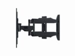 Gembird WM-75ST-02 Full-motion TV wall mount 32”-75” Black - Image 4