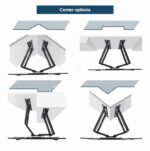 Gembird WM-75ST-02 Full-motion TV wall mount 32”-75” Black - Image 7