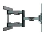 Gembird WM-80ST-01 Full-motion TV wall mount 40”-80” Black - Image 2
