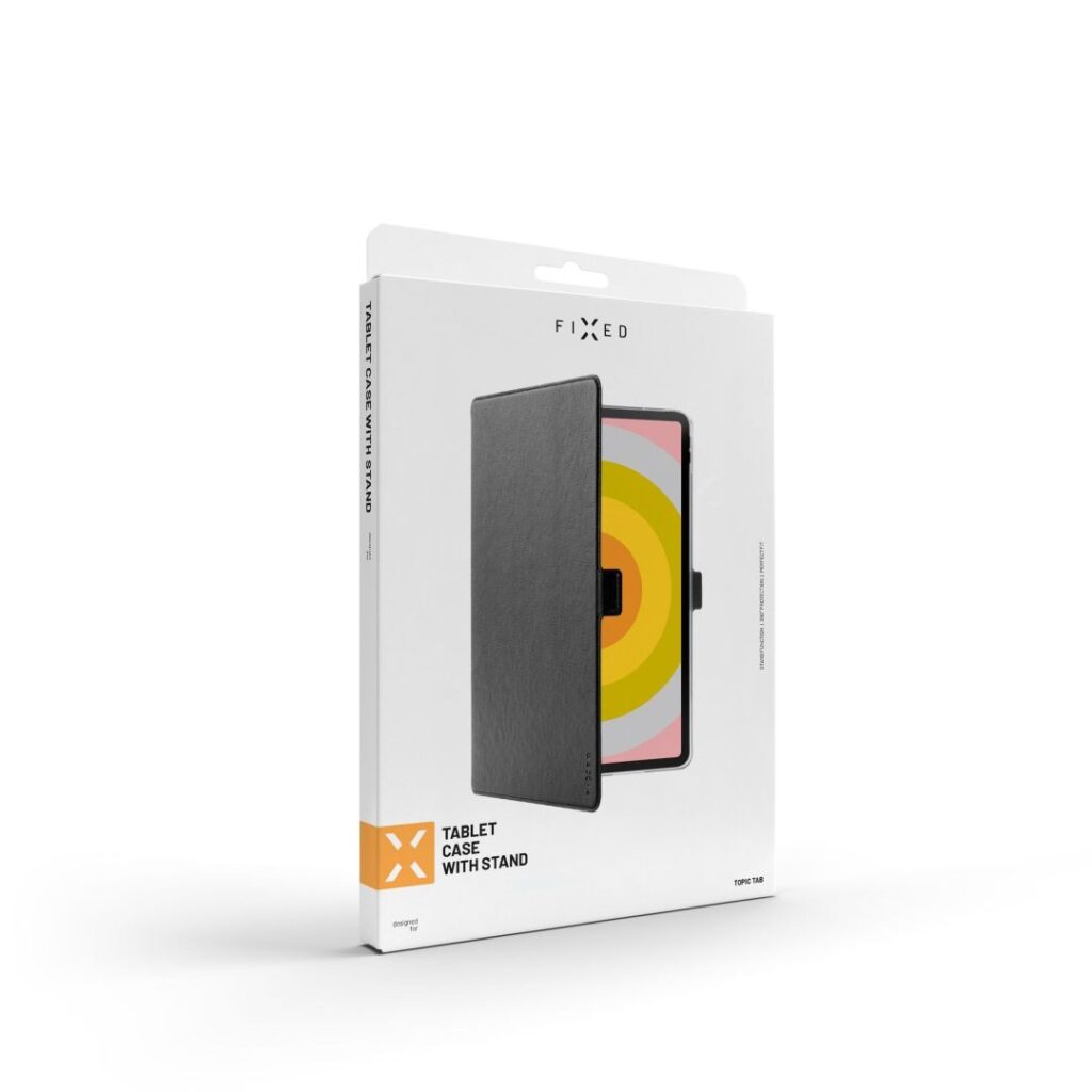 FIXED Topic Tab Tablet tok, tartóval, Samsung Galaxy Tab S6 Lite készülékhez, fekete - Image 15