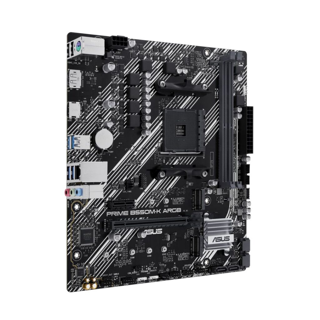 ASUS PRIME B550M-K ARGB AMD B550 SocketAM4 mATX alaplap - Image 5