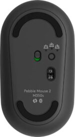 Logitech Pebble Mouse 2 vezeték nélküli grafit egér - Image 5
