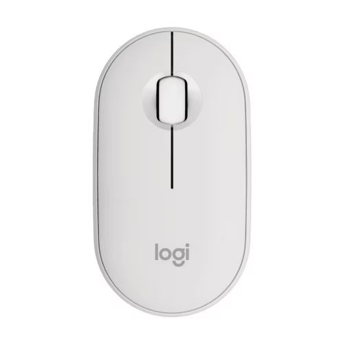 Logitech Pebble Mouse 2 vezeték nélküli fehér egér