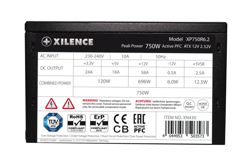 Xilence 750W 80+ Performance C+ Series - Image 5