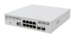 MikroTik CRS310-8G+2S+IN asztali/rackes switch, 2xSFP+, 8x2.5 GBit RJ45 port