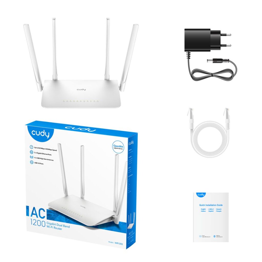 Cudy WR1300 AC1200 Gigabit Wi-Fi Mesh Router - Image 3