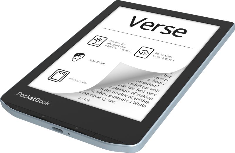 PocketBook Verse PB629 6" E-book olvasó 8GB Bright Blue