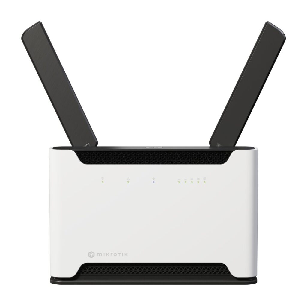 MIKROTIK Wireless Router DualBand, 4x1000Mbps+ 1x2,5Gbps, Chateau LTE18, 1xMicroSIM,Asztali -S53UG+5HaxD2HaxD-TC&EG18-EA - Image 2