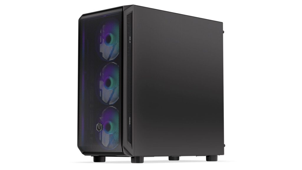 Endorfy Számítógépház - Arx 700 ARGB (ATX /micro ATX/ITX, 1xUSB-C, 2xUSB3.0, 4x14cm LED ventilátor, ablakos, fekete) - Image 6