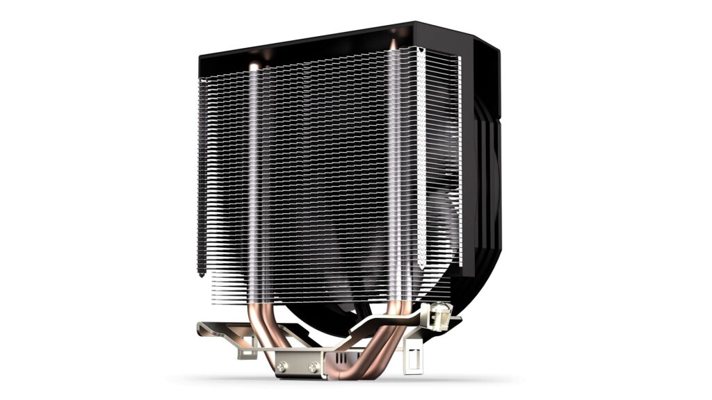 Endorfy CPU Cooler - Spartan 5 ARGB (12 cm, 4 pin, 2x heatpipe, PWM, TDP 160W, fekete) - Image 11