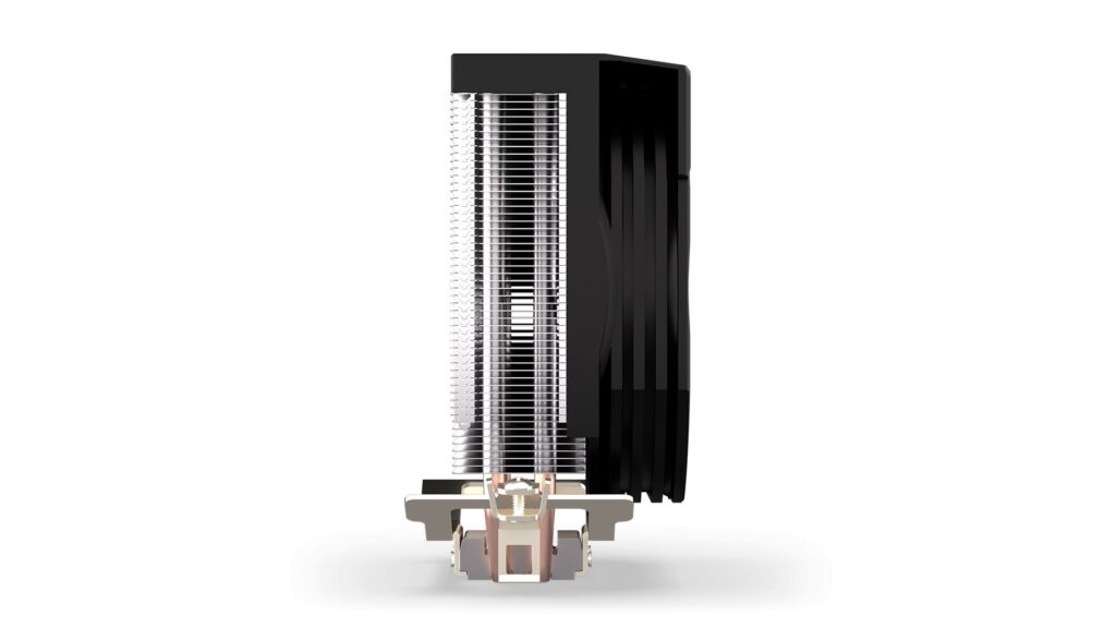 Endorfy CPU Cooler - Spartan 5 ARGB (12 cm, 4 pin, 2x heatpipe, PWM, TDP 160W, fekete) - Image 13