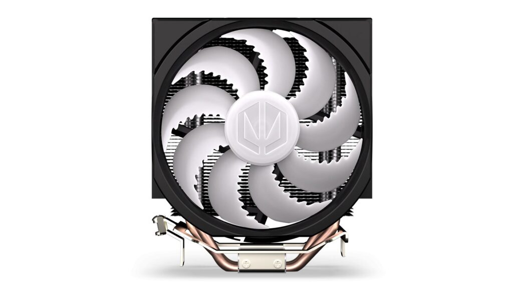 Endorfy CPU Cooler - Spartan 5 ARGB (12 cm, 4 pin, 2x heatpipe, PWM, TDP 160W, fekete) - Image 14