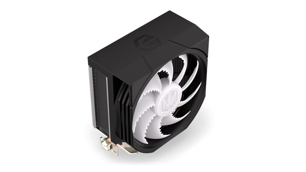 Endorfy CPU Cooler - Spartan 5 ARGB (12 cm, 4 pin, 2x heatpipe, PWM, TDP 160W, fekete) - Image 9
