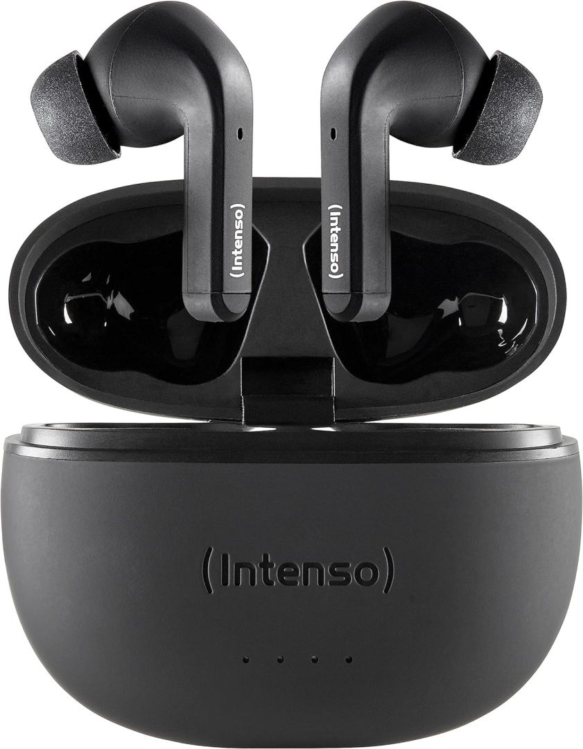 Intenso Buds T300A ANC Bluetooth Headset Black - Image 1