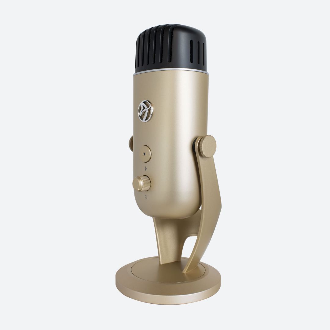 Arozzi Colonna microphone Gold - Image 1