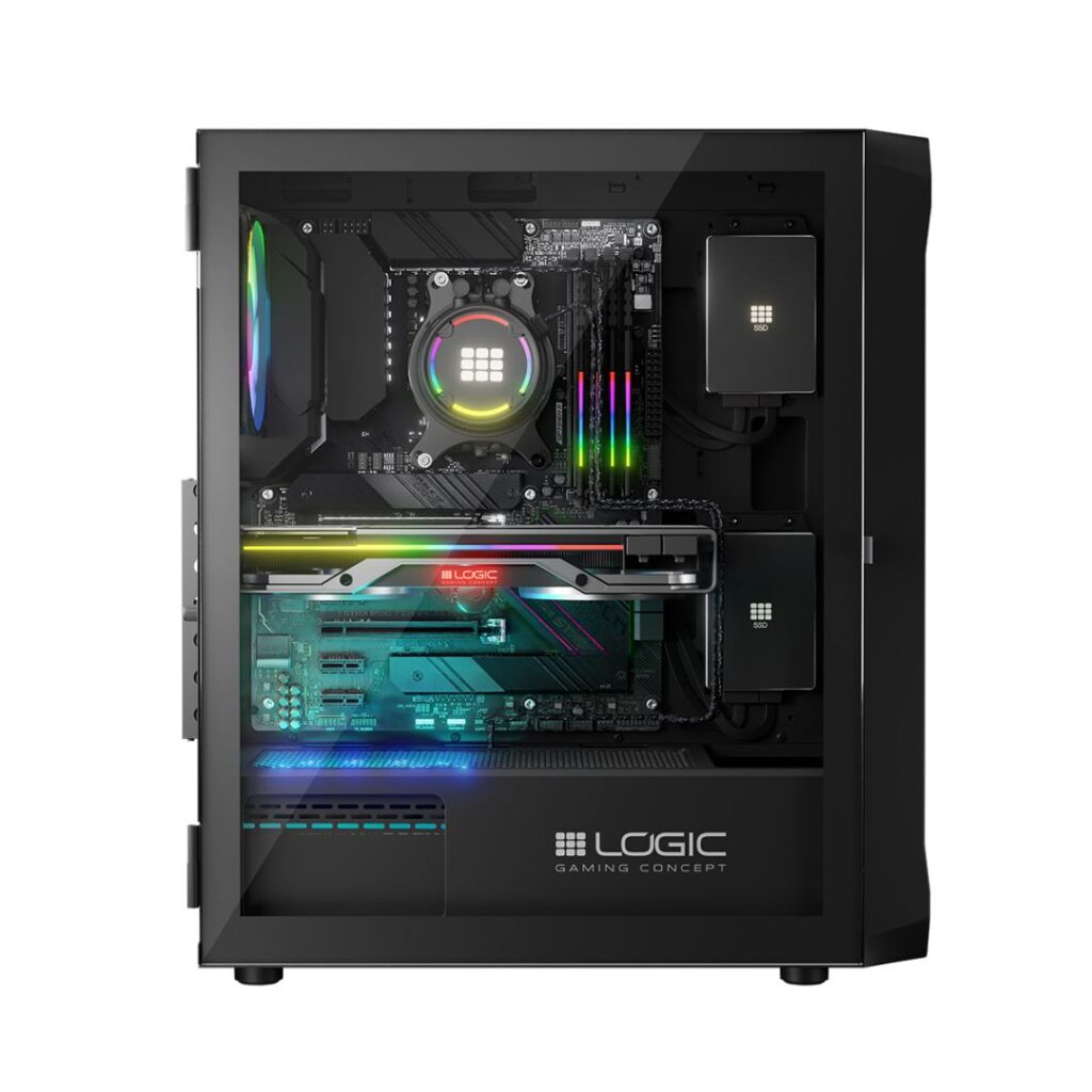 Logic Portos ARGB Midi Window Black - Image 18