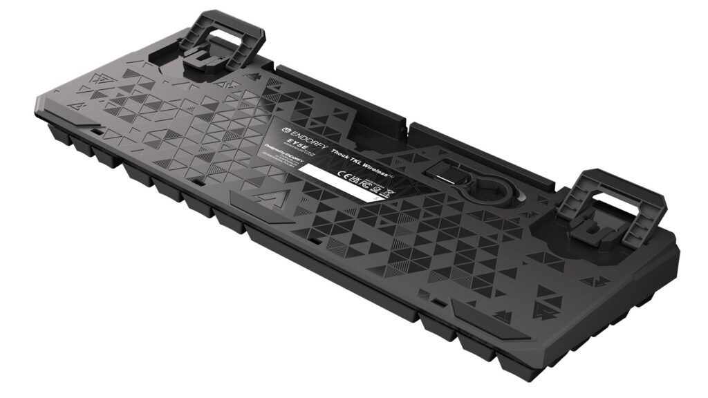 Endorfy Wireless Billentyűzet - Thock TKL (RGB Kailh Red Switch, mechanikus, 87 gomb, HU, fekete) - Image 9