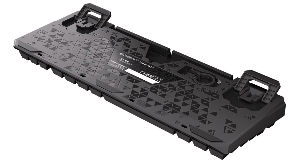 Endorfy Billentyűzet - Thock TKL (RGB, Kailh Red Switch, mechanikus, 87 gomb, 1,8m, HU, fekete) - Image 9