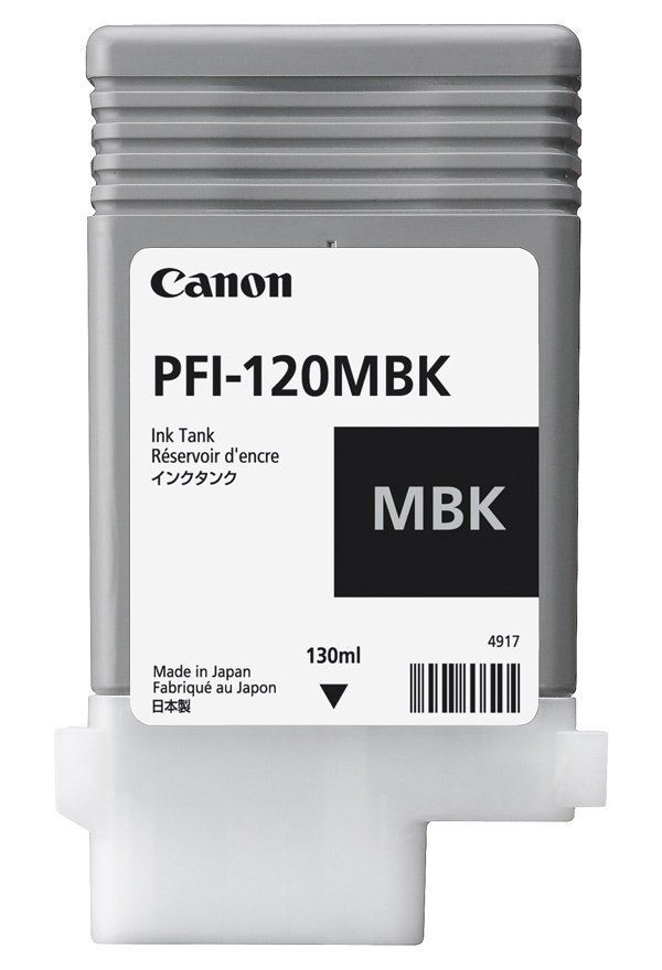 Canon PFI-120MBK Matte Black tintapatron - Image 1