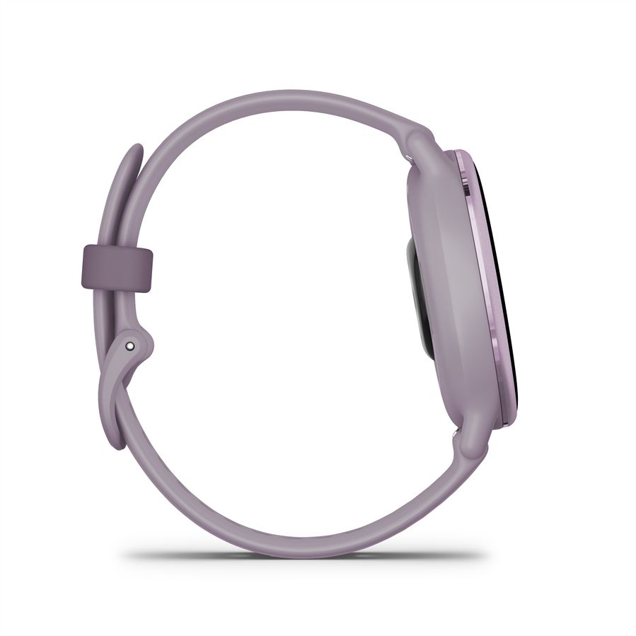 Garmin Vivoactive 5 Metallic Orchid Aluminium Bezel with Orchid Case and Silicone Band - Image 4