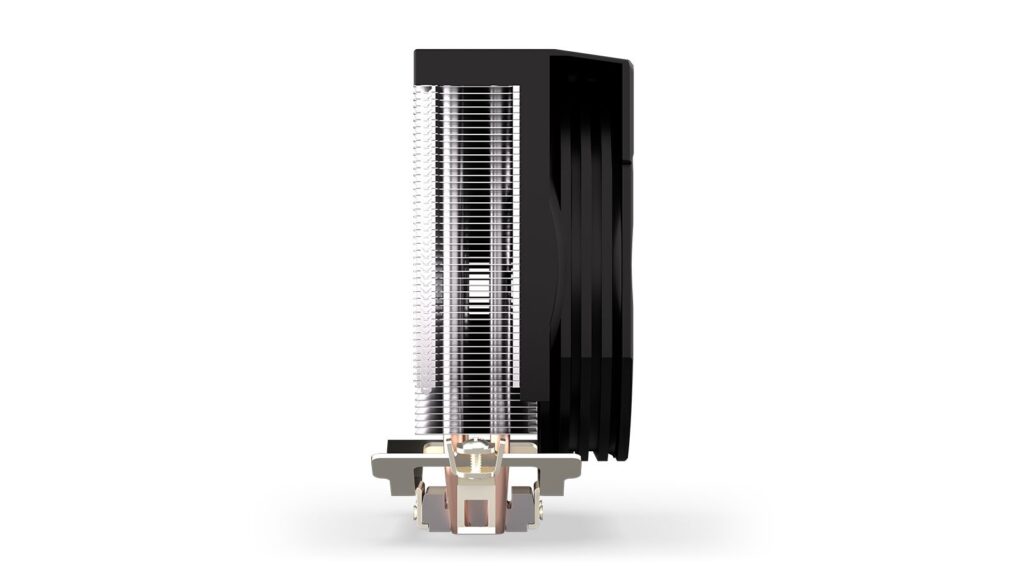 Endorfy CPU Cooler - Spartan 5 (12 cm, 4 pin, 2x heatpipe, PWM, TDP 160W, fekete) - Image 13