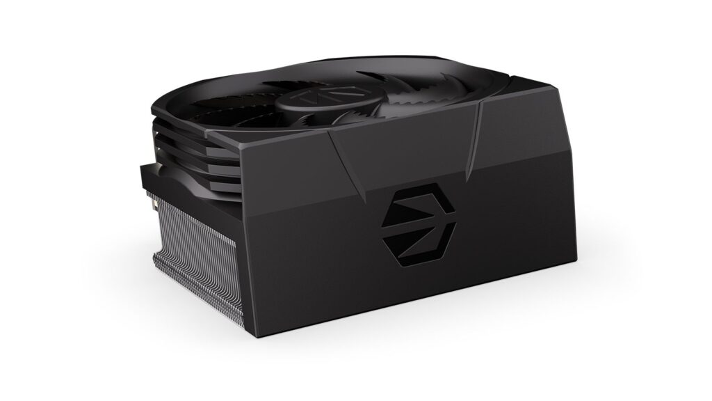 Endorfy CPU Cooler - Spartan 5 (12 cm, 4 pin, 2x heatpipe, PWM, TDP 160W, fekete) - Image 17