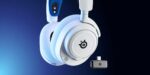 Steelseries Arctis Nova 7P Wireless Bluetooth Headset White - Image 6