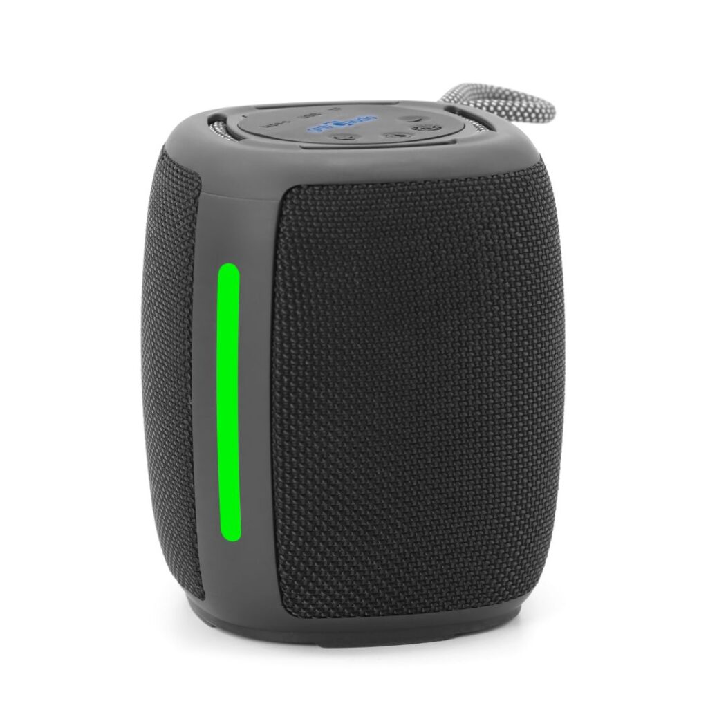 Gembird SPK-BT-LED-03-BK Bluetooth Speaker Black - Image 5