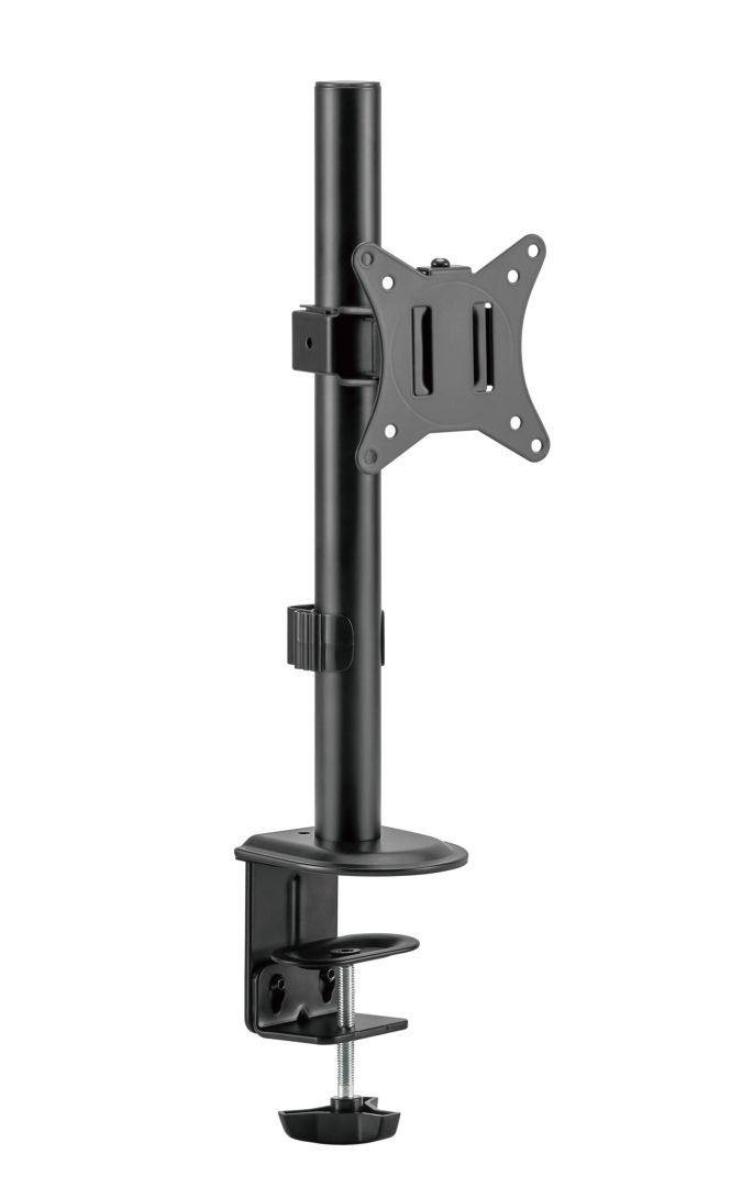 Gembird MA-D1-02 Desk mounted single monitor arm 17”-32” Black - Image 1