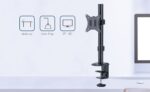 Gembird MA-D1-02 Desk mounted single monitor arm 17”-32” Black - Image 10